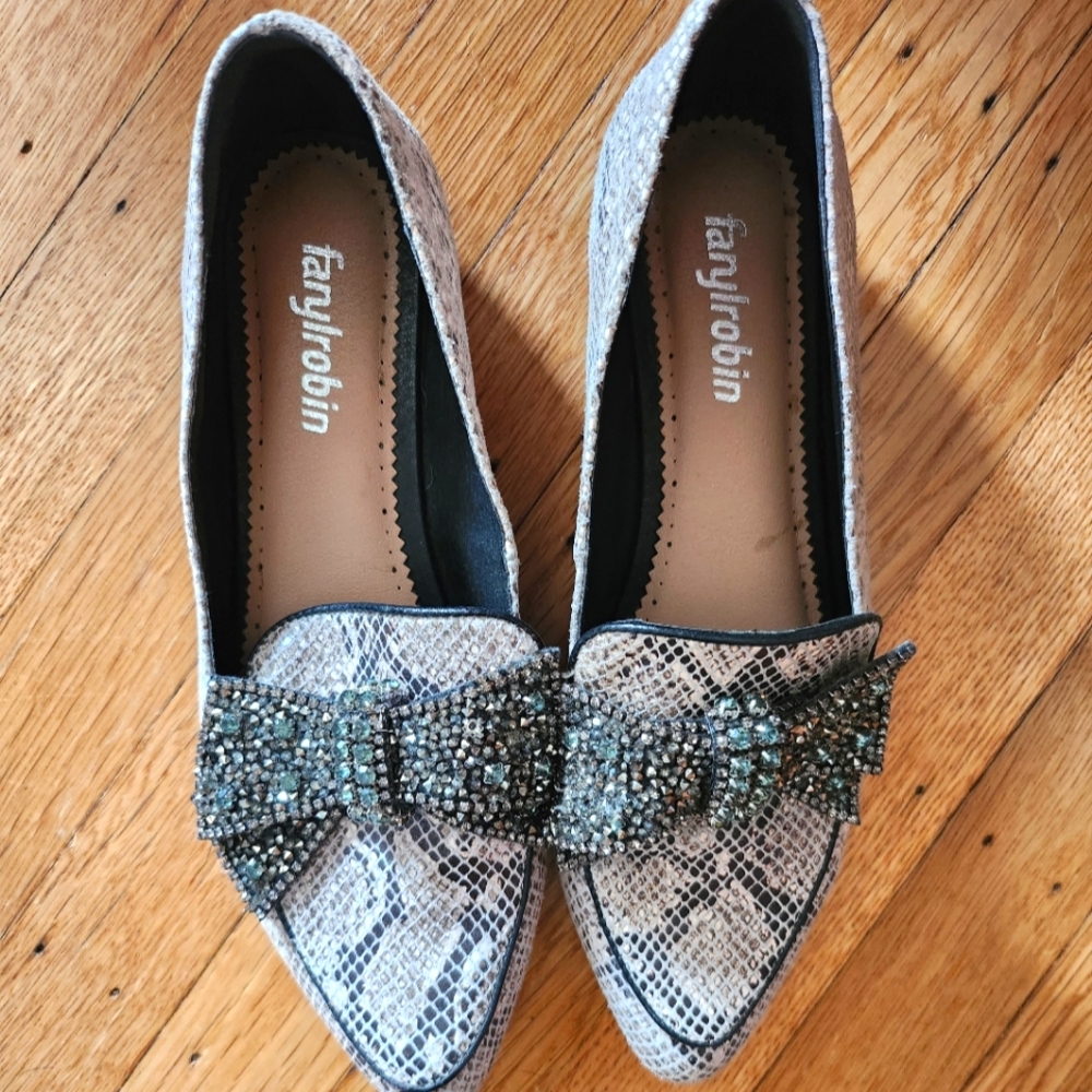 Anthropologie | farylrobin Sparkly Flats